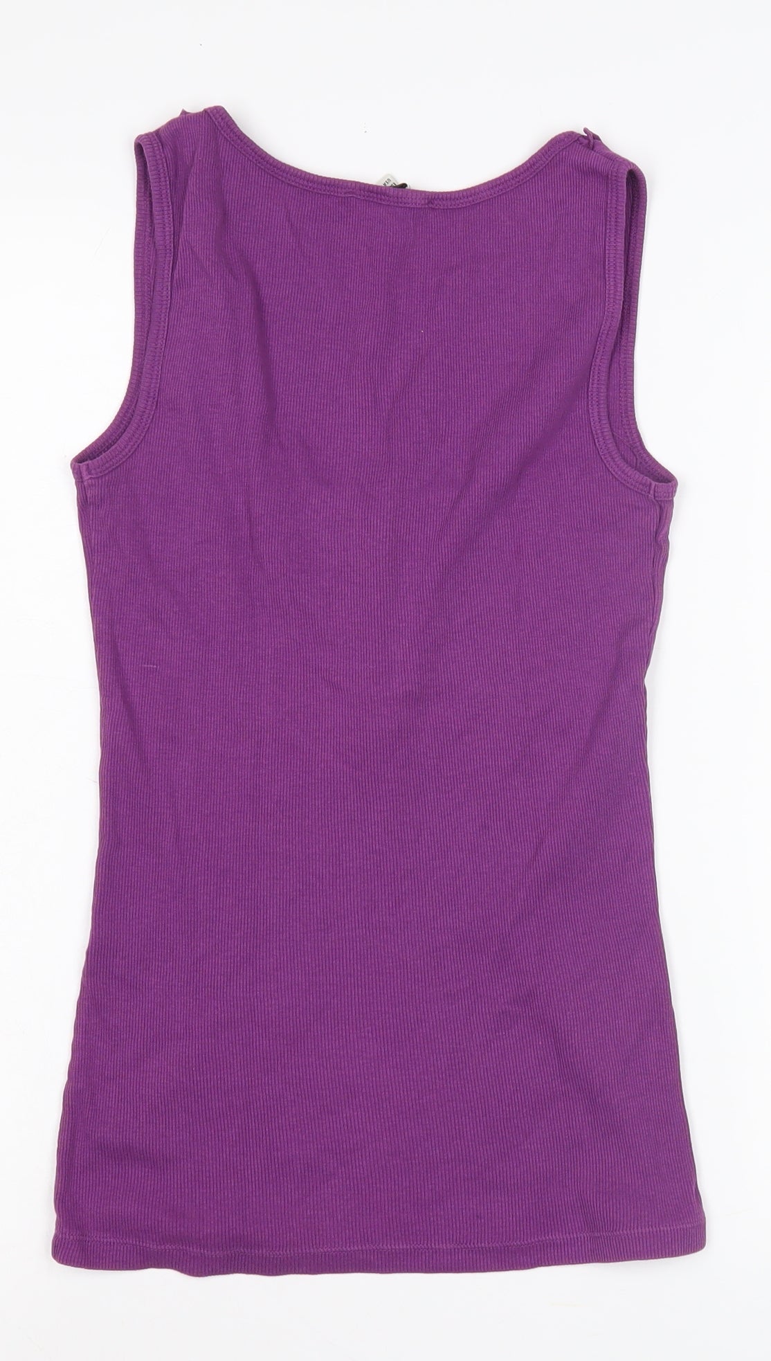 Lara Ashley Women's Purple Tank, Size 10, Scoop Neck
