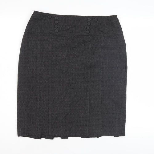 Next Women's Black Pencil Skirt, Size 12, Business Wear
