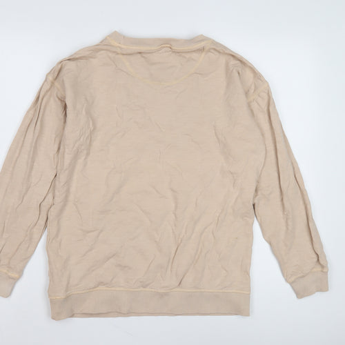 FatFace Women's Beige Pullover Sweatshirt, Size S