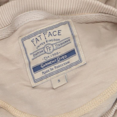 FatFace Women's Beige Pullover Sweatshirt, Size S
