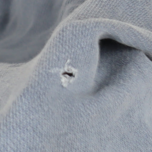 Collusion Men's Blue Pullover Hoodie Size L