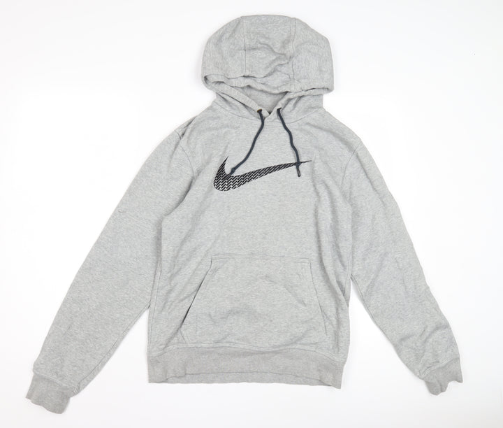 Nike Men's Grey Pullover Hoodie S