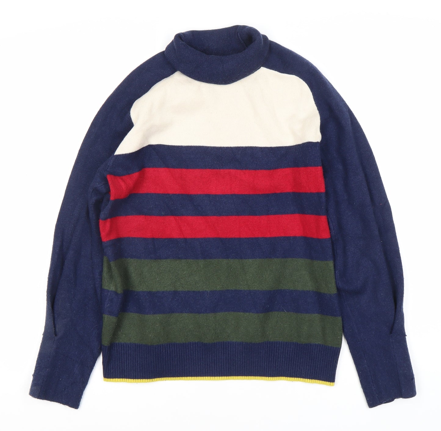 Next Women's Multicoloured Roll Neck Jumper Size 12