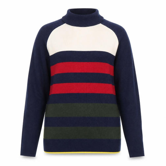 Front view of Next Women's Multicoloured Roll Neck Jumper, size 12