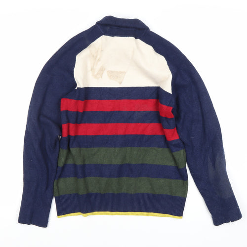 Next Women's Multicoloured Roll Neck Jumper Size 12