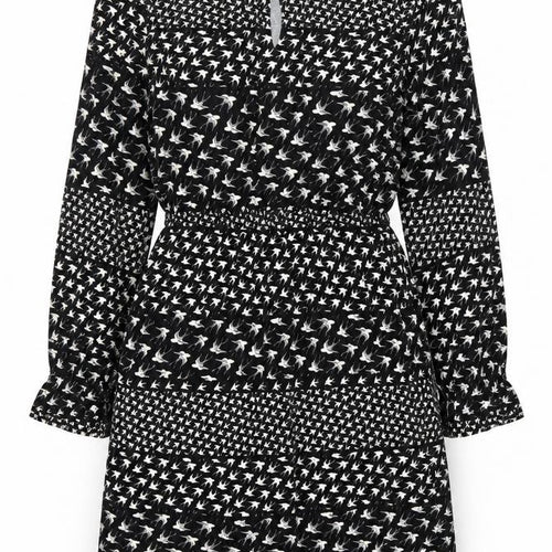 Sandwich Women's Black Animal Print Dress Size 6