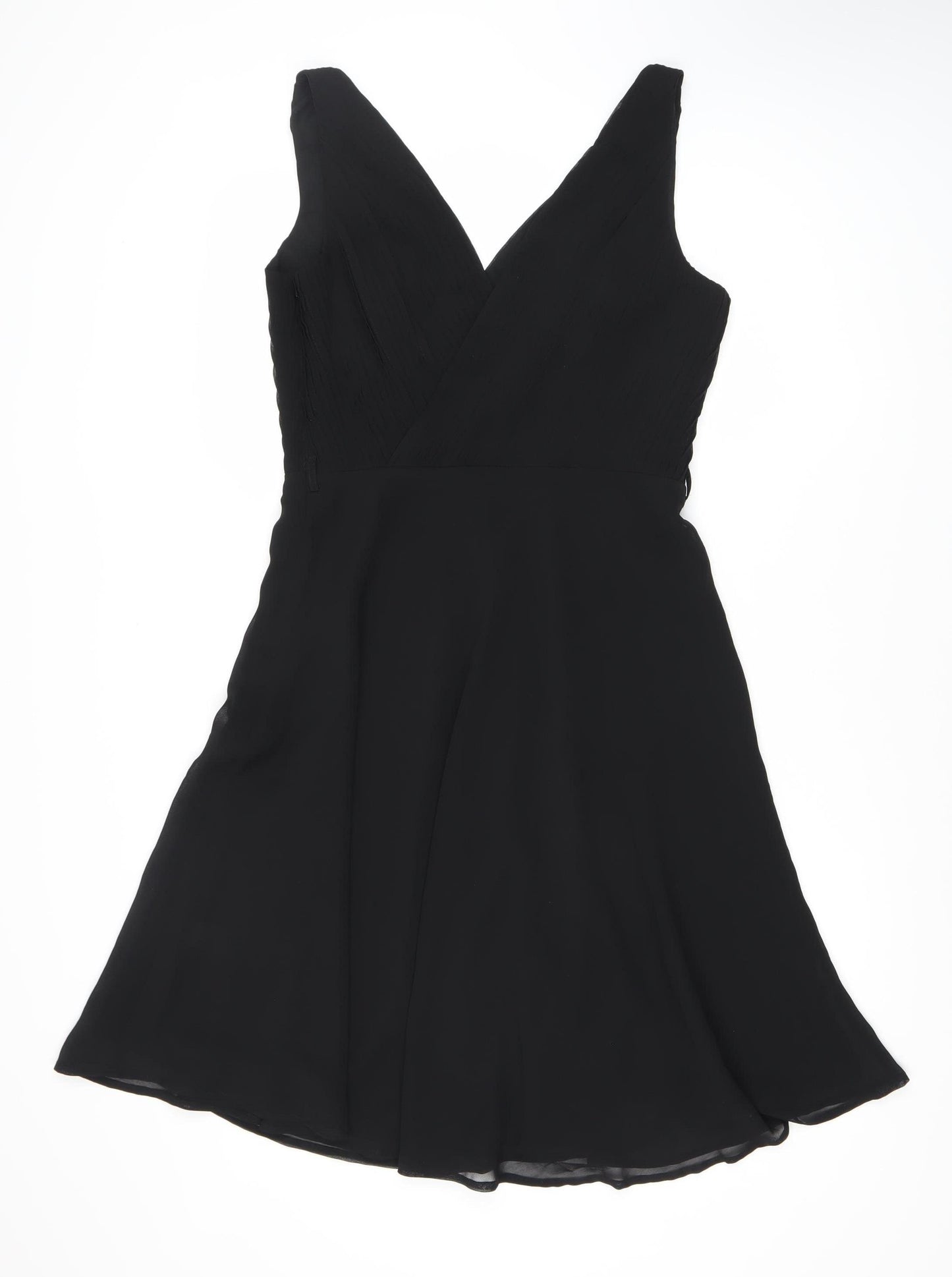 Great Plains Black Sleeveless Women's Dress Size L