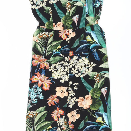 Oasis Women's Multicoloured Floral Jumpsuit UK 8