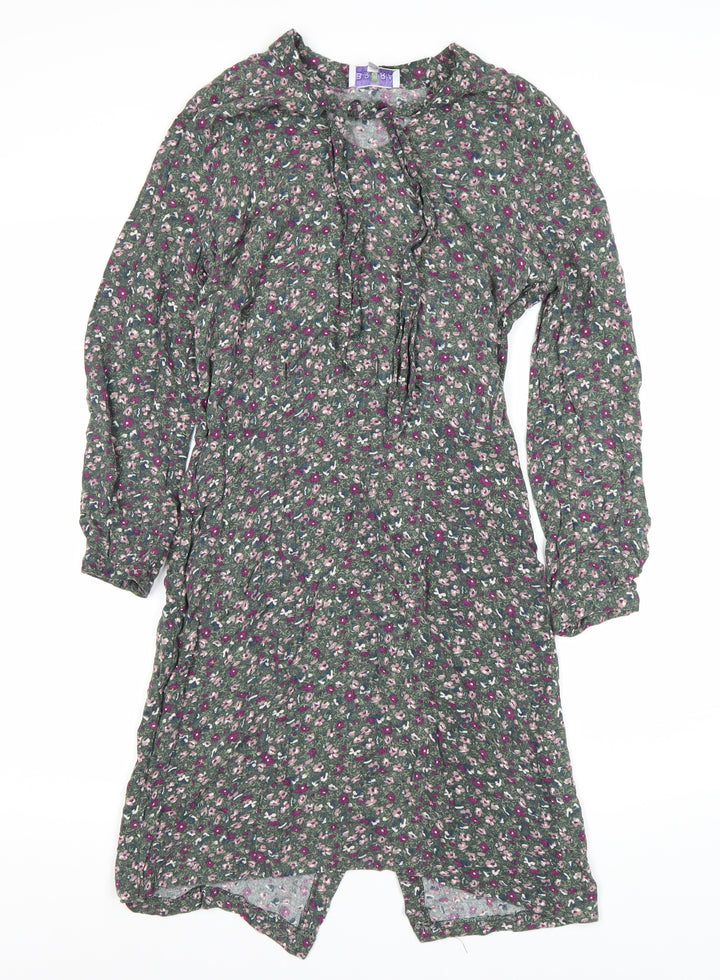 Broar Women's Floral Shift Dress, 10, Multicoloured