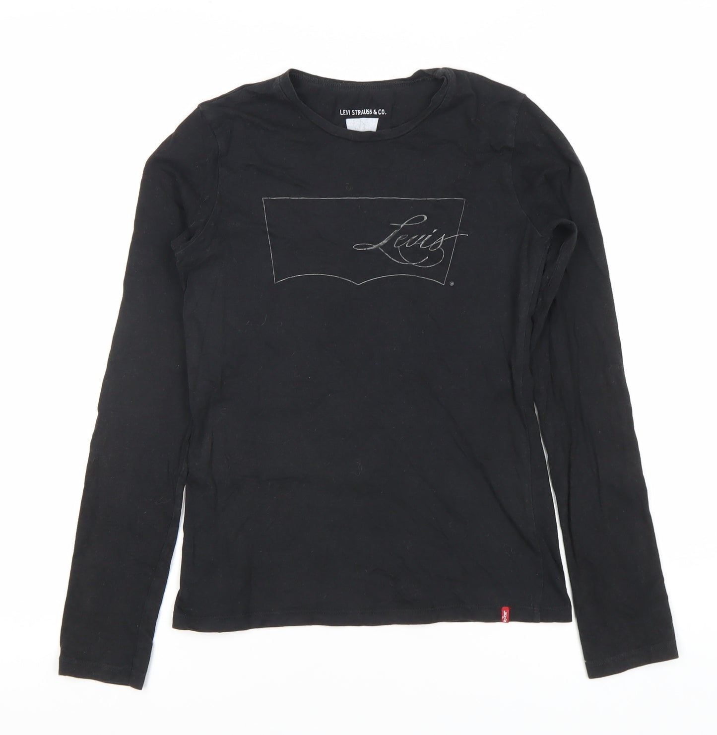 Levi Strauss & Co. Black Women's Long Sleeve T-Shirt Size 12