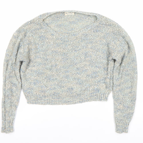 One Step Up Women's Multicoloured Pullover Jumper Size 8