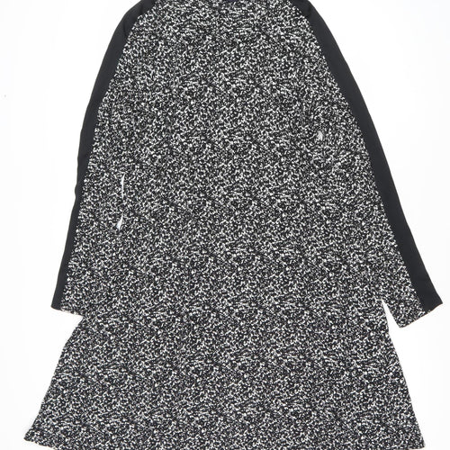 Marks and Spencer Women's Black Woven Dress, Size 14