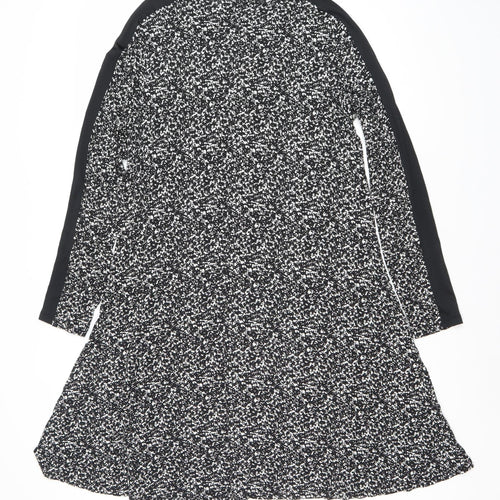 Marks and Spencer Women's Black Woven Dress, Size 14