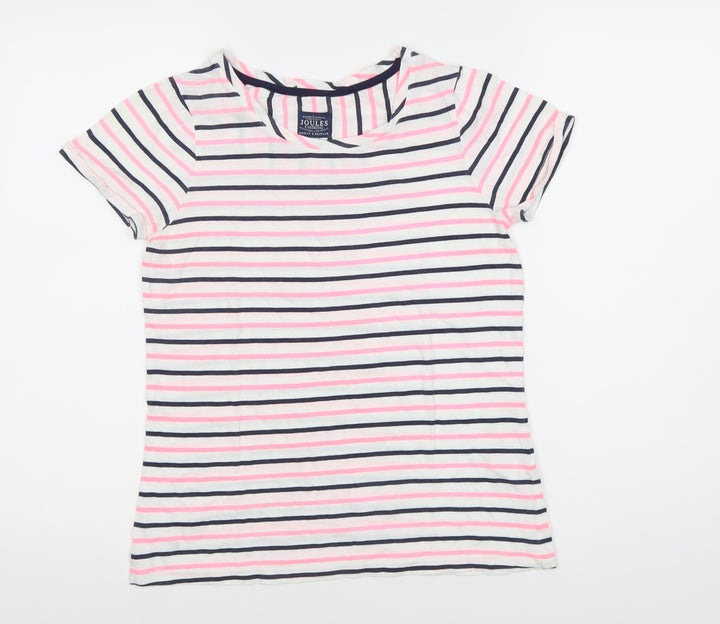 Joules Women's Multicoloured Striped T-Shirt 2XS