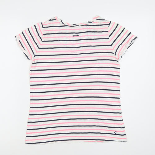 Joules Women's Multicoloured Striped T-Shirt 2XS