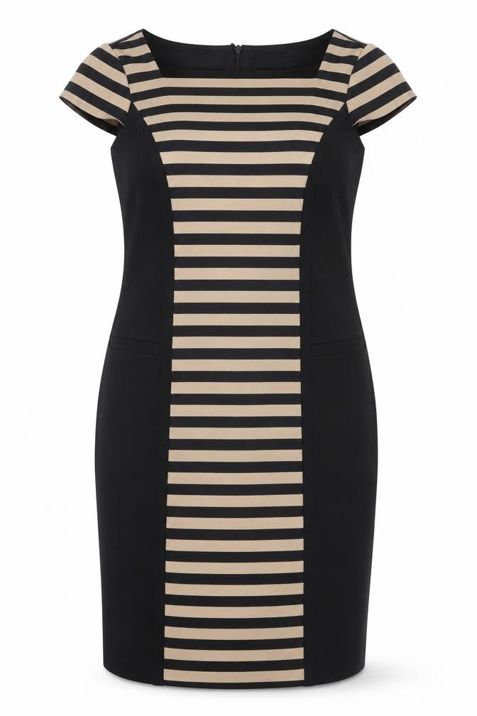 Front view of Marks & Spencer Women's Multicoloured Sheath Dress