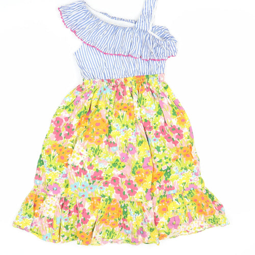 Monsoon Women's Multicoloured Floral A-Line Dress