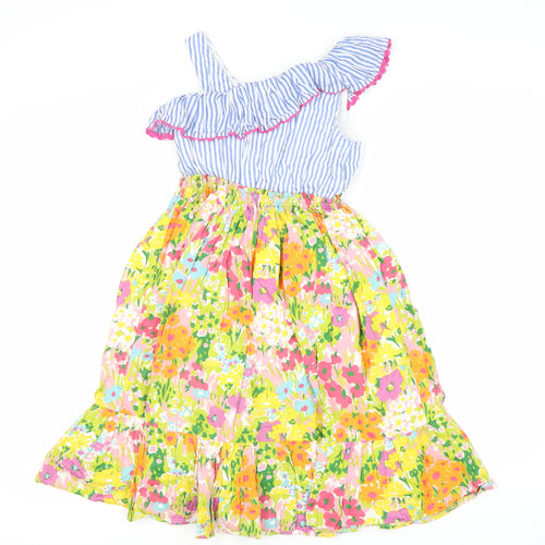 Monsoon Women's Multicoloured Floral A-Line Dress