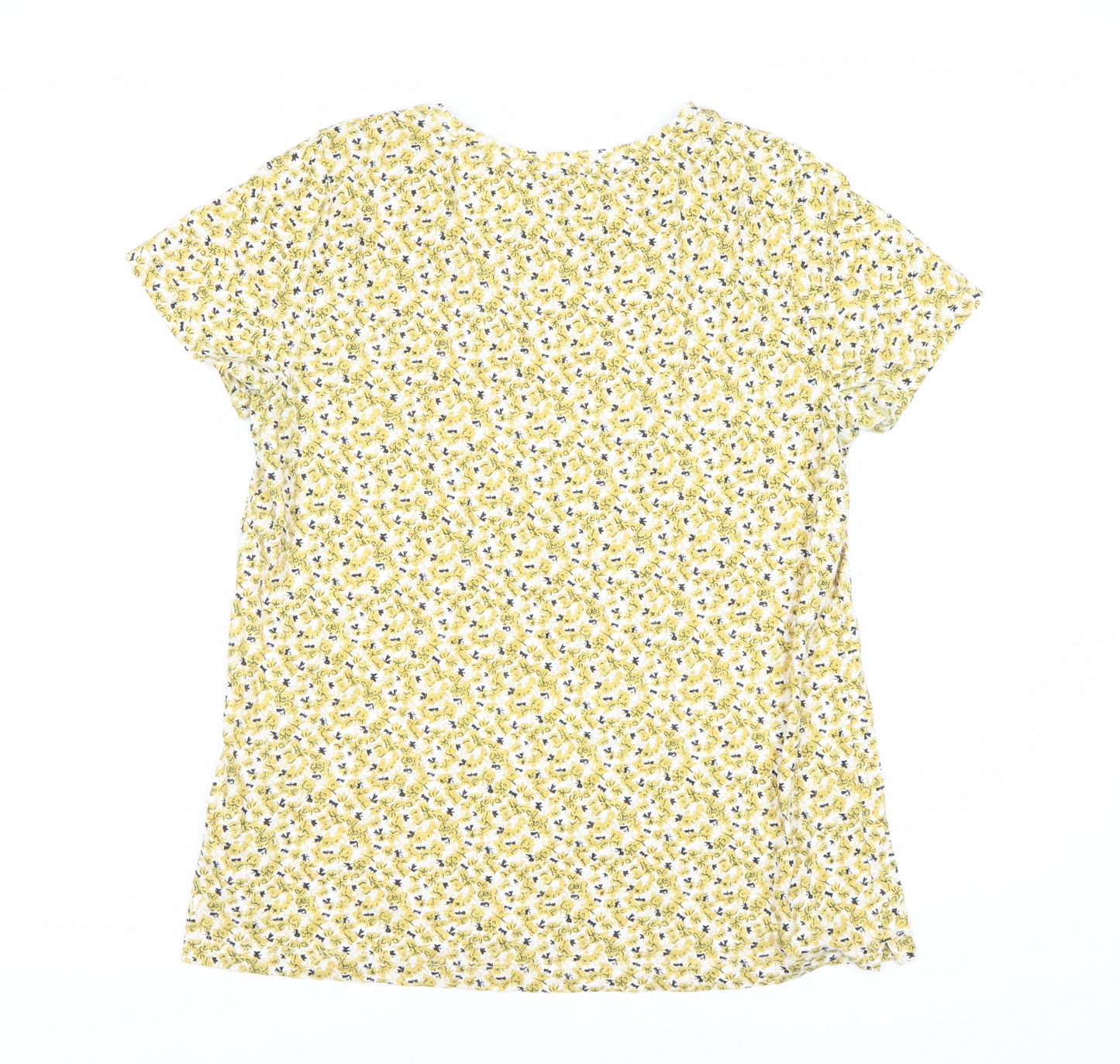 FatFace Women's Multicoloured Floral T-Shirt Size 8