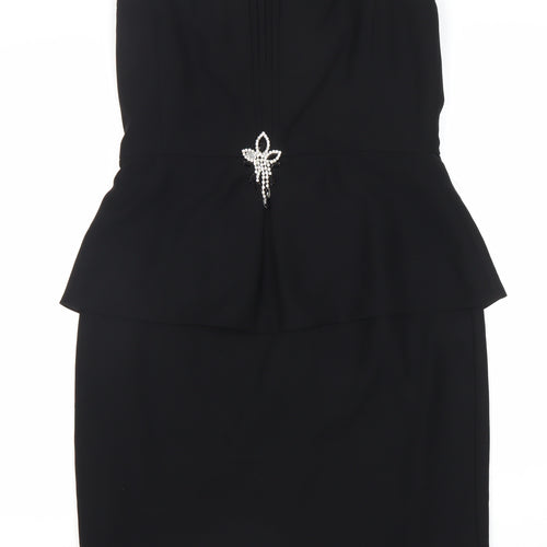Joseph Ribkoff Women's Black Strapless Pencil Dress