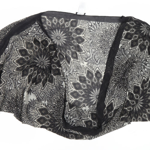 Warehouse Women's Kimono Black & White Floral