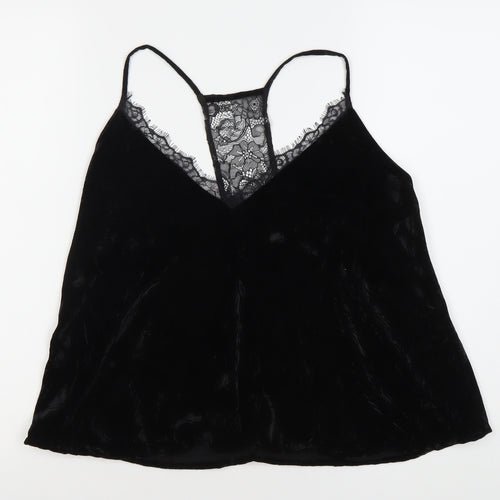 French Connection Black Lace Camisole Women XS