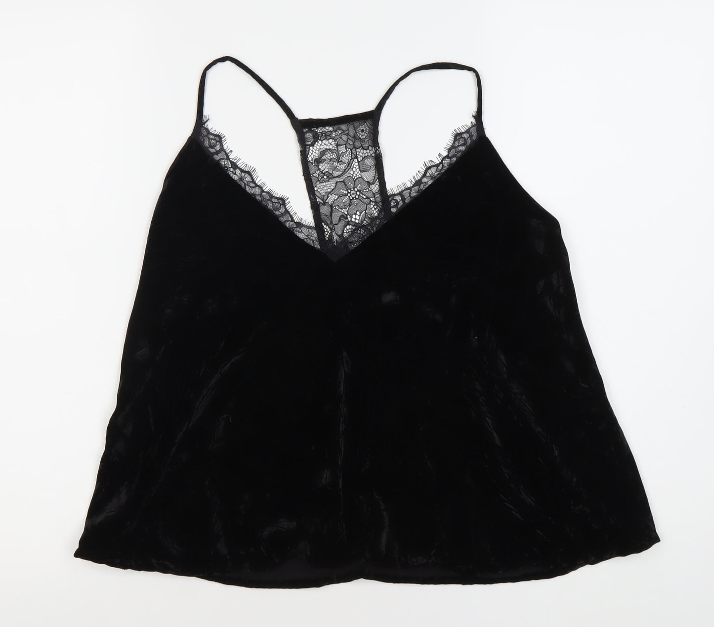 French Connection Black Lace Camisole Women XS
