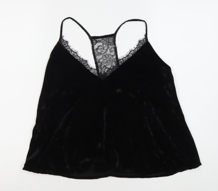 French Connection Black Lace Camisole Women XS