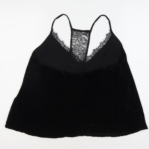 French Connection Black Lace Camisole Women XS