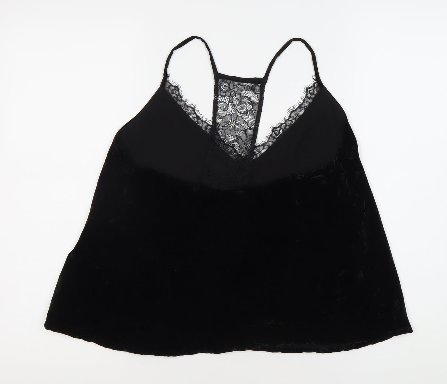 French Connection Black Lace Camisole Women XS