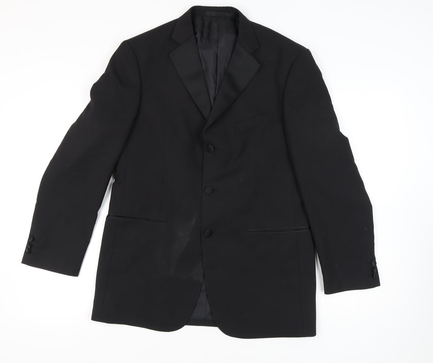 Marks and Spencer Men's Black Blazer, Size M, Formal