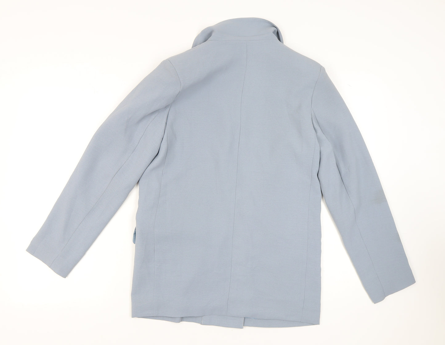 PrettyLittleThing Women’s Blue Long Blazer - Size UK 6