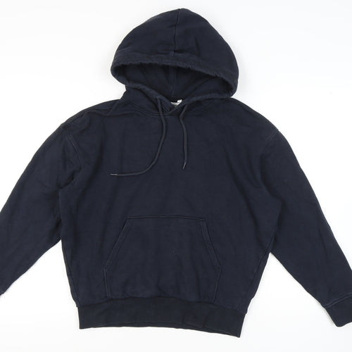 Weekday Women's Black Pullover Hoodie 2XS