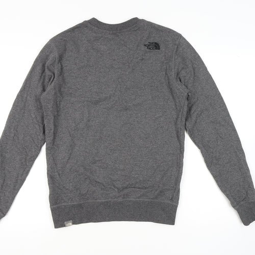 The North Face Men's Grey Pullover Sweatshirt S