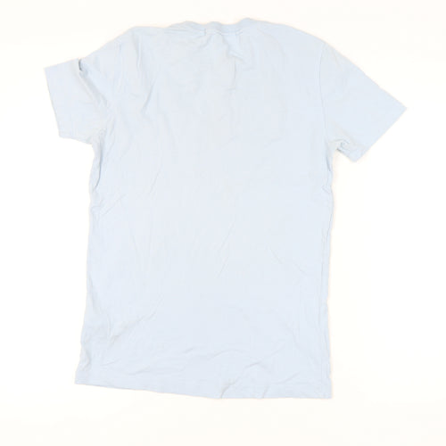 Calvin Klein Jeans Men's Blue Medium Logo T-Shirt