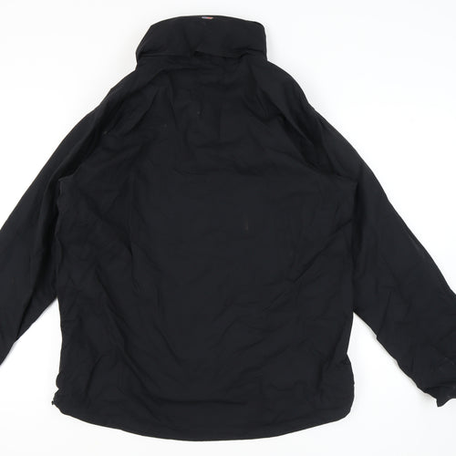 Berghaus Men's Black XL Rain Coat Jacket - Waterproof & Windproof