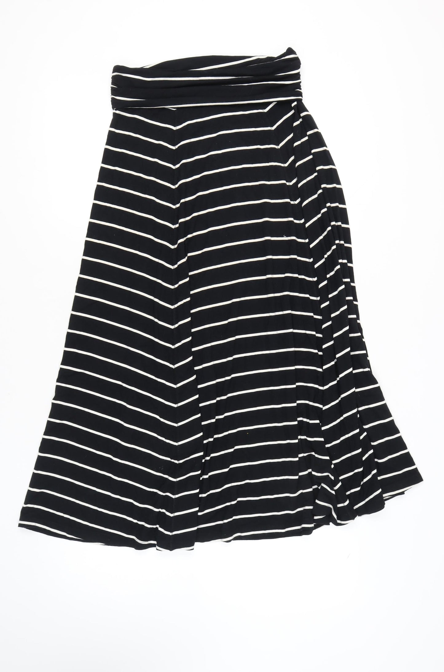 Gap Women's Black Striped Skirt - Size M