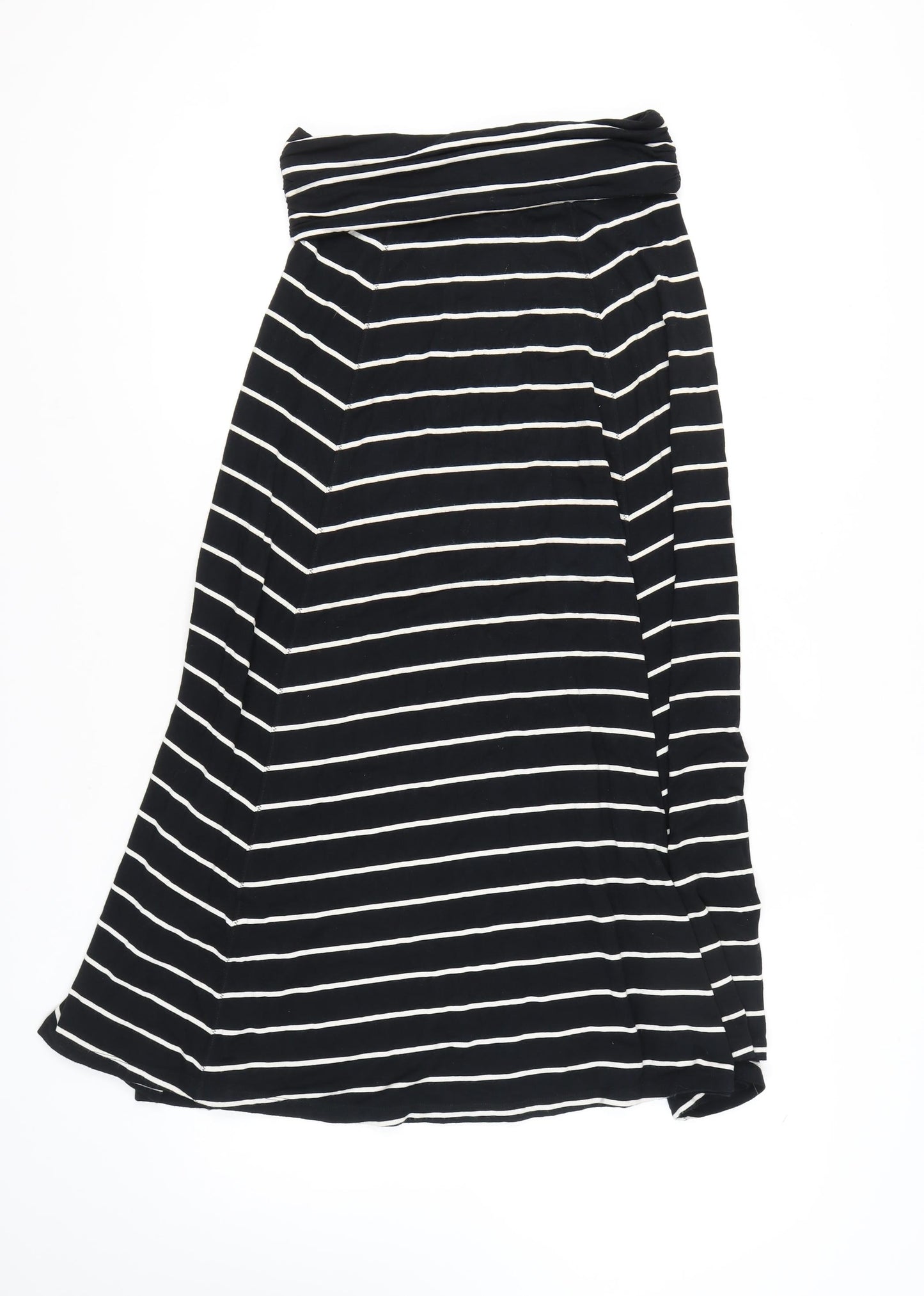 Gap Women's Black Striped Skirt - Size M