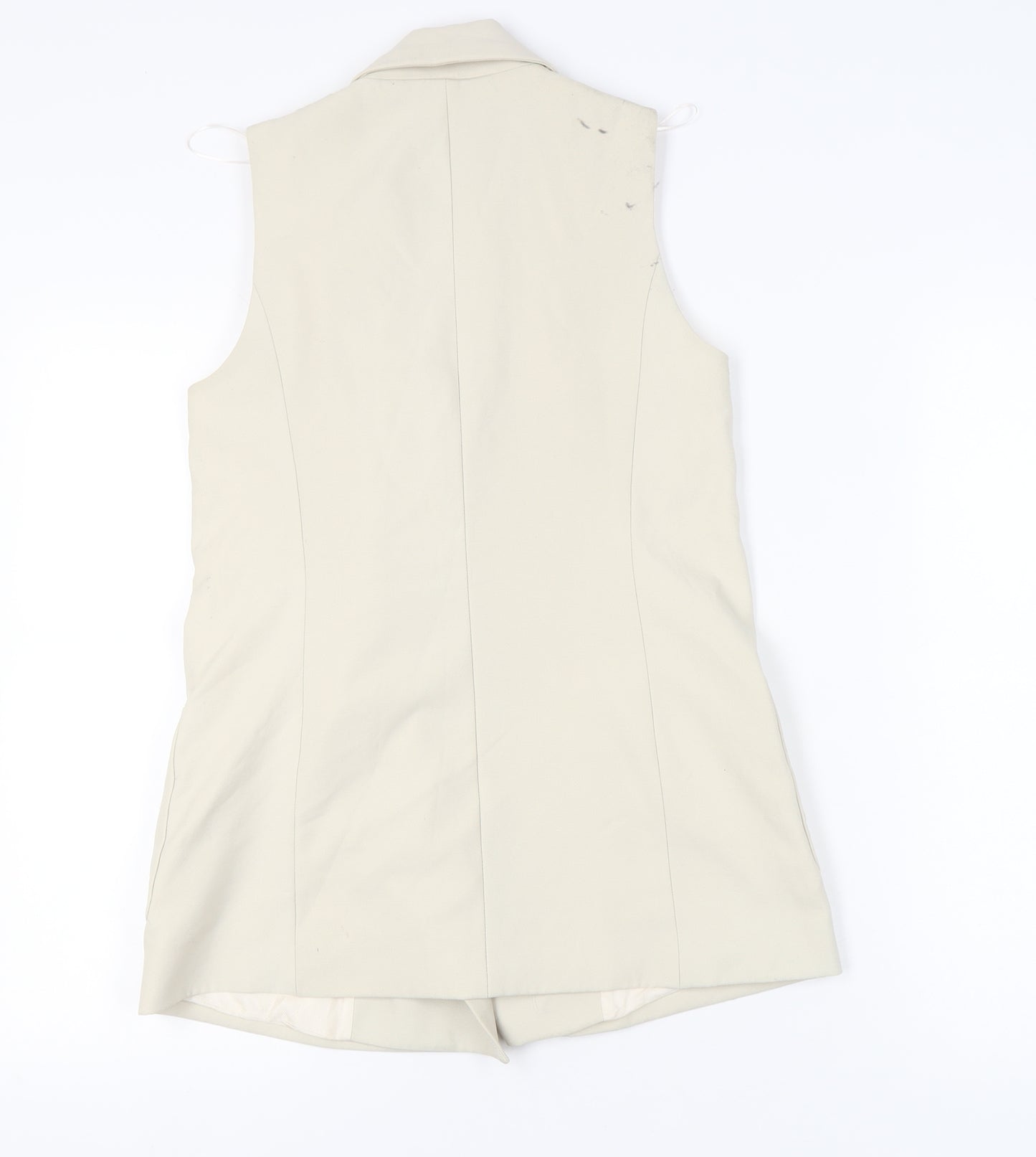 Zara Beige Women's XS Sleeveless Suit Jacket