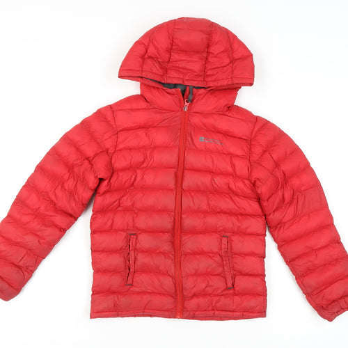 Mountain Warehouse Boys Red Puffer Jacket 7-8 Years