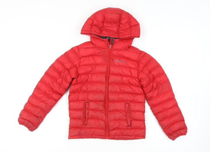 Mountain Warehouse Boys Red Puffer Jacket 7-8 Years