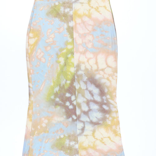 ASOS DESIGN Women's Multicoloured Strapless Dress Size 12