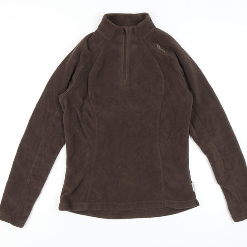 Decathlon Women's Brown Pullover Sweatshirt - Size S