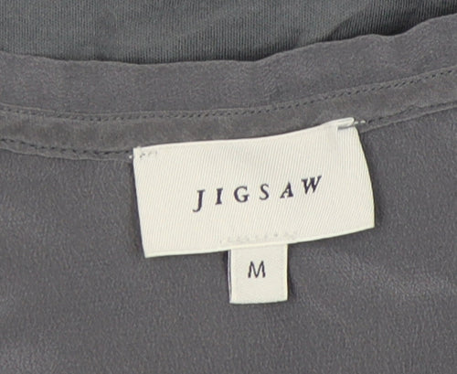 Jigsaw Women's Grey Sleeveless Dress M