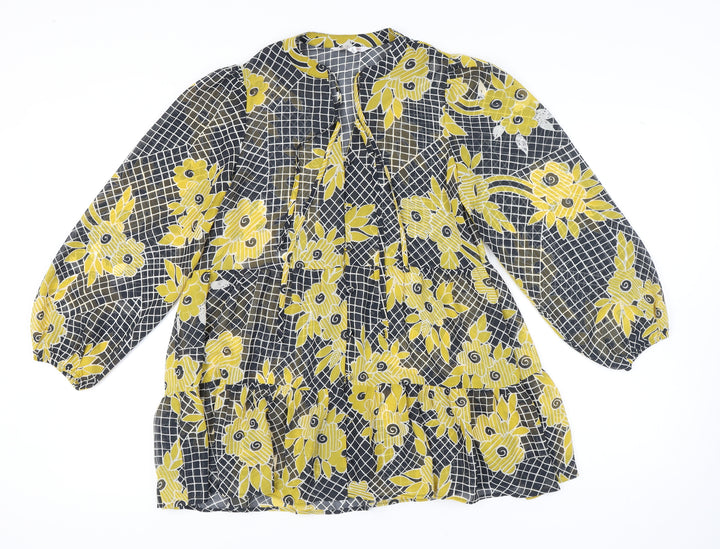 Next Women’s Multicoloured Floral Blouse Size 10