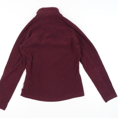 Decathlon Women's Purple High Neck Pullover Sweatshirt
