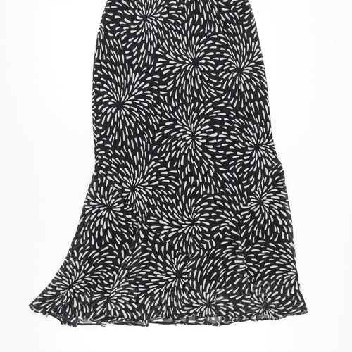 Wardrobe Women’s Black Trumpet Midi Skirt Size 14