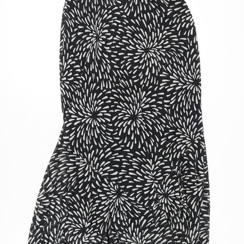 Wardrobe Women’s Black Trumpet Midi Skirt Size 14