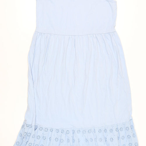 John Lewis Women's Blue Sleeveless Dress, L