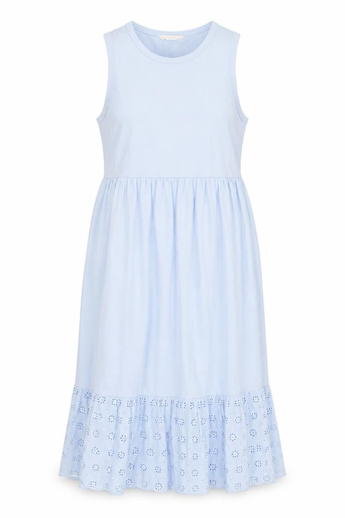 John Lewis Women's Blue Sleeveless Dress, L